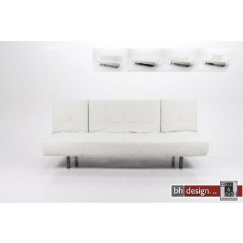 Bremen Bettcouch Durabak weiss