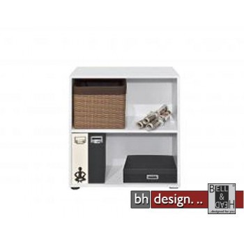 Arte M Carry Regal 2R Weiss 70,5 x 74 cm