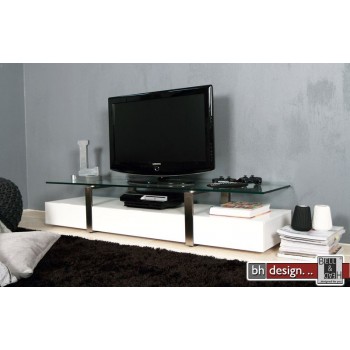 Plasmas TV-Tisch hochglanz weiss