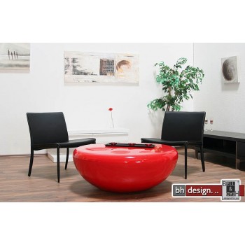 Strice Couchtisch rot hochglanz  100 cm