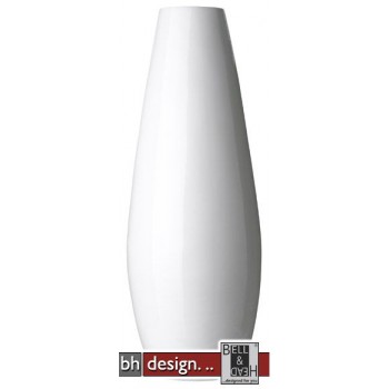 Spizy Vase hoch weiss H 58.5 cm