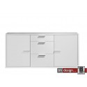 Arte M Sideboard Game Weiss 181 cm x 86 cm x 42 cm