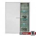 Arte M Highboard Game Weiss/Parasolglas 103 cm x 134 cm x 42 cm
