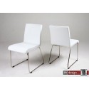 Larite Designstuhl weiss