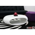 Ofu Couchtisch weiss hochglanz 100 x 70 cm