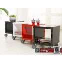Cora Couchtisch hochglanz weiss 40 x 40 cm (Extreme Gloss)
