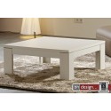 Arte M Couchtisch Cool Weiss 90 cm x 90 cm