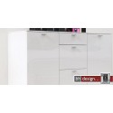 Arte M Sideboard Gallery HG Weiss/Weiss  150 x 84 x 42 cm