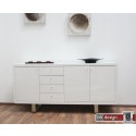 Neos Sideboard weiss hochhglanz 168 cm