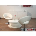Plamp Drehsessel weiss