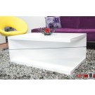Monaco 2 Couchtisch weiss hochglanz drehbar L 100 cm x B 60 cm x H 40 cm