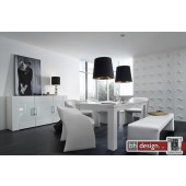 Arte M Polsterstuhl Sydney weiss