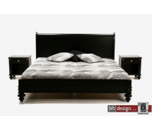Mirage Bett schwarz 140 x 200 cm