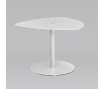 Charon Ecktisch Weissglas 40 cm