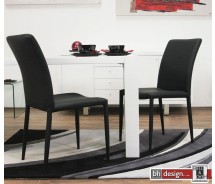 Alberto Designstuhl schwarz