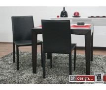 Andree Designlederstuhl schwarz