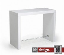Blake Bartisch hochglanz weiss 130 x 105 cm