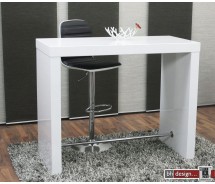 Blake Bartisch hochglanz weiss 130 x 105 cm