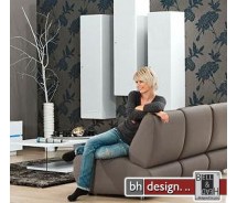 Arte M Carry Hängeelement Weiss/Weiss Hochglanz 35,5 x 144 x 36 cm