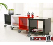Cora Couchtisch hochglanz weiss 40 x 40 cm (Extreme Gloss)