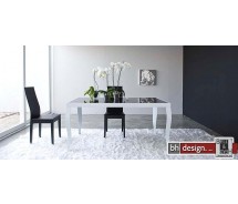 Elegance Esstisch Schwarzglas
