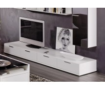 Arte M TV-Element Game Weiss 240 cm x 24,5 cm