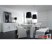 Arte M Polsterstuhl Sydney weiss