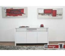 Solei Sideboard  hochglanz weiss 150 cm