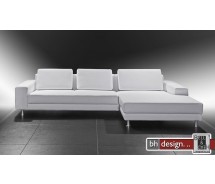 Arte M Ecksofa Malibu Weiss 305 cm x 161 cm