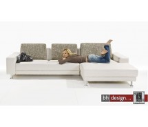 Arte M Ecksofa Malibu Creme 305 cm x 161 cm