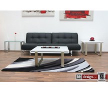 Neos Couchtisch weiss hochglanz quadratisch 90 x 90 cm