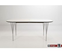 Kairo Esstisch Weiss 180/280 cm auziehbar