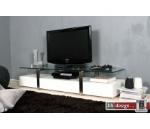 Plasmas TV-Tisch hochglanz weiss