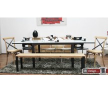 Samuel Sitzbank Eiche massiv 180 cm