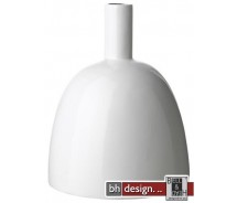 Spizy Vase kleiner Hals weiss H 25 cm