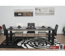 Tao V Esstisch Wenge Mocca Glas 180 cm