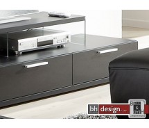 Arte M TV-Element Game Schwarz 120 cm x 24,5 cm