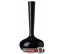 Spizy Vase hoher Hals schwarz H 53 cm