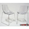 Diamant Designstuhl transparent
