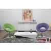 Algave Couchtisch hochglanz weiss