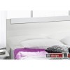 Arte M Bett Basic Weiss/Weiss Hochglanz