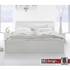 Arte M Bett Basic Weiss/Weiss Hochglanz
