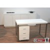 Kais Schreibtisch hochglanz weiss 120 cm