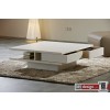 Arte M Couchtisch Game Plus Weiss mit Schubladen 