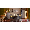 Arte M Standleuchte Lounge 3 weiss
