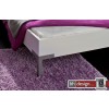 Arte M Bett Choice Weiss mit Metallfuss 