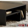 Arte M Couchtisch Game Schwarz/Schwarzglas 90 cm x 90 cm