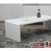 Larissa Couchtisch Hochglanz weiss