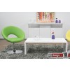 Larissa Couchtisch Hochglanz weiss
