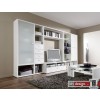 Arte M Couchtisch Game Weiss/Schwarzglas mit Schubladen 90 cm x 90 cm